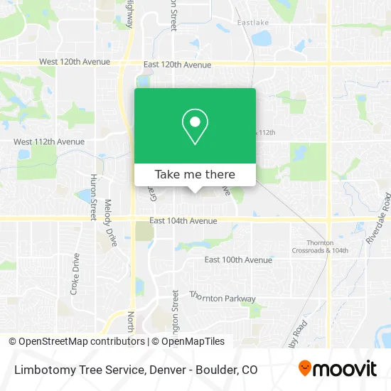 Limbotomy Tree Service map
