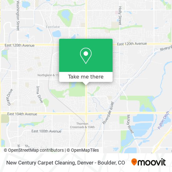 Mapa de New Century Carpet Cleaning