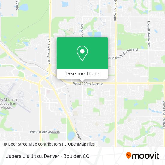 Jubera Jiu Jitsu map