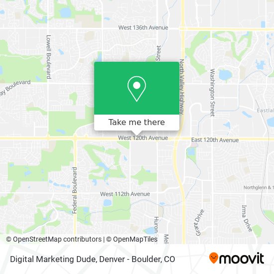 Digital Marketing Dude map