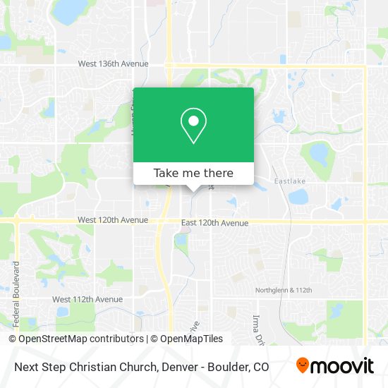 Next Step Christian Church map