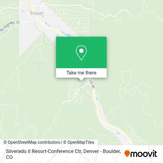 Silverado II Resort-Conference Ctr map