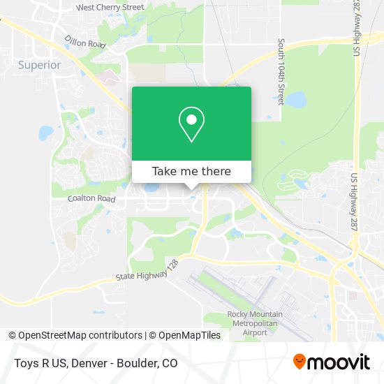 Mapa de Toys R US