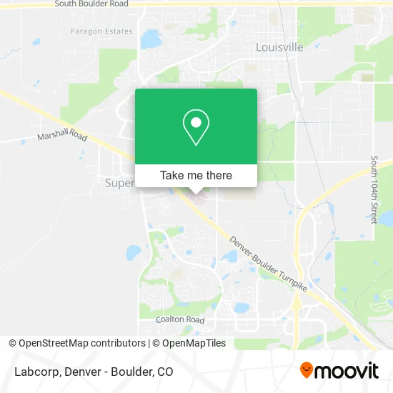 Labcorp map