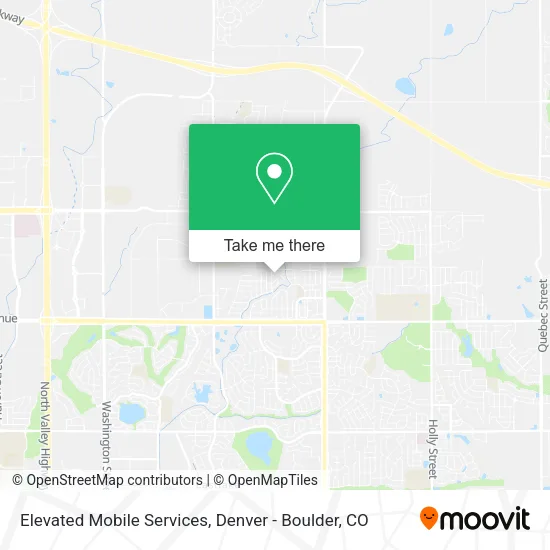 Elevated Mobile Services map