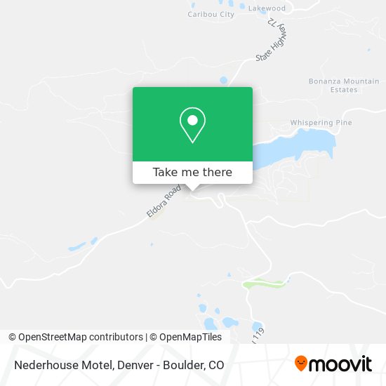 Nederhouse Motel map