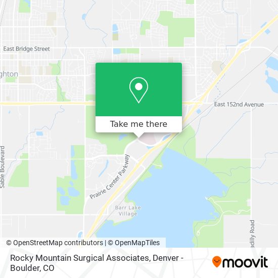 Mapa de Rocky Mountain Surgical Associates