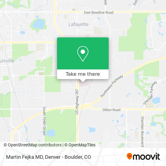 Martin Fejka MD map