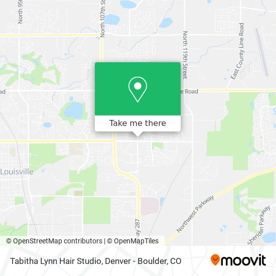 Mapa de Tabitha Lynn Hair Studio