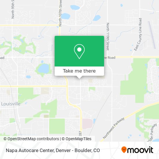 Mapa de Napa Autocare Center