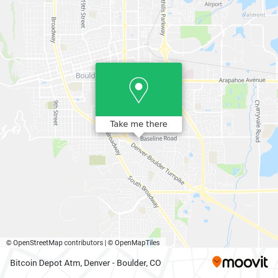 Mapa de Bitcoin Depot Atm