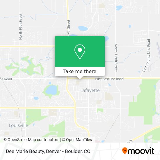 Dee Marie Beauty map
