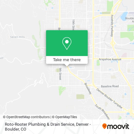 Mapa de Roto-Rooter Plumbing & Drain Service