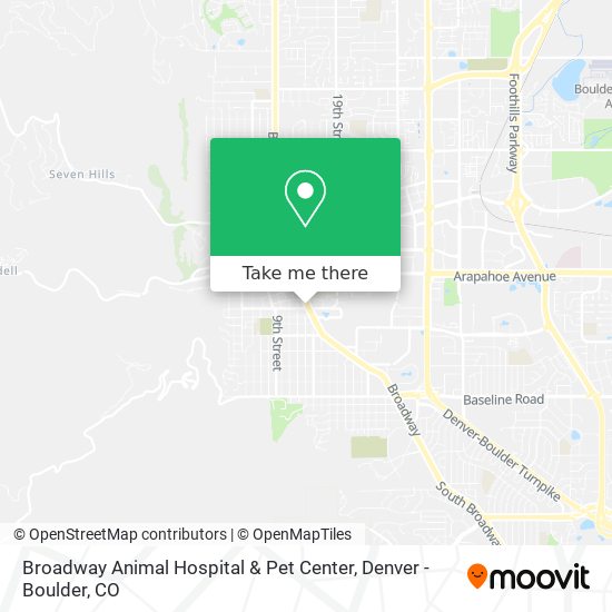 Broadway Animal Hospital & Pet Center map