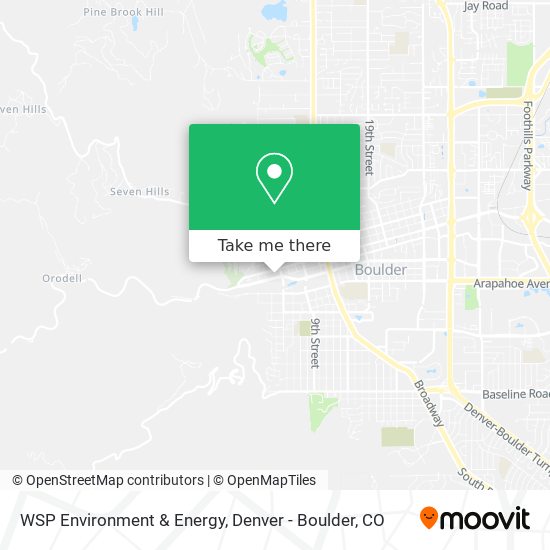 Mapa de WSP Environment & Energy