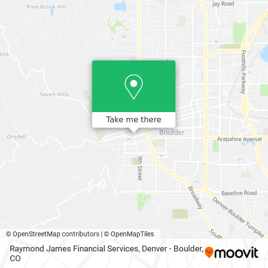 Mapa de Raymond James Financial Services