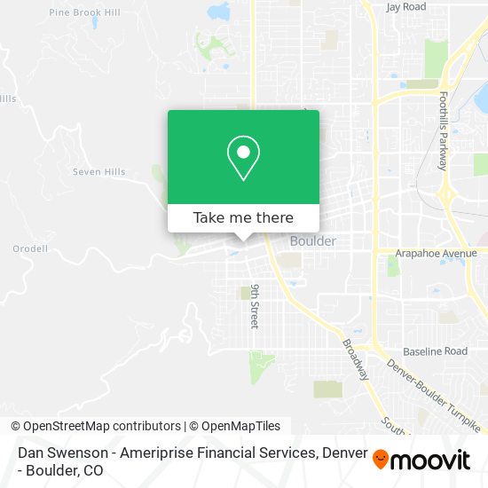 Dan Swenson - Ameriprise Financial Services map