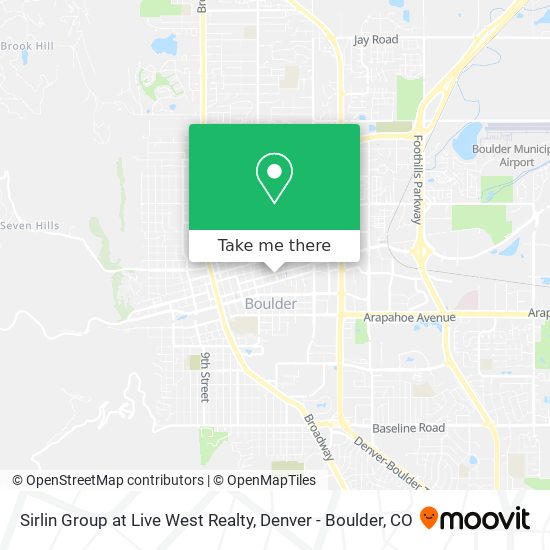 Sirlin Group at Live West Realty map