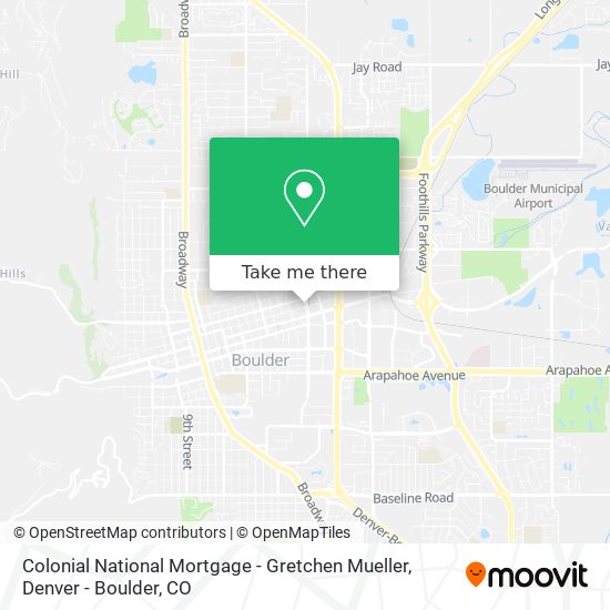 Mapa de Colonial National Mortgage - Gretchen Mueller