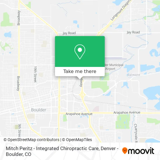 Mitch Peritz - Integrated Chiropractic Care map