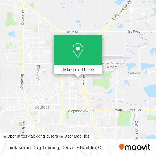 Mapa de Think smart Dog Training