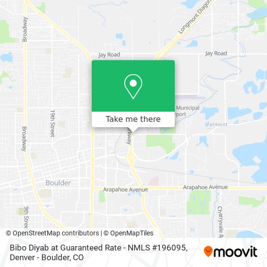 Bibo Diyab at Guaranteed Rate - NMLS #196095 map