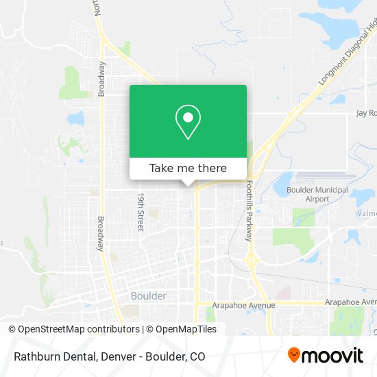 Mapa de Rathburn Dental