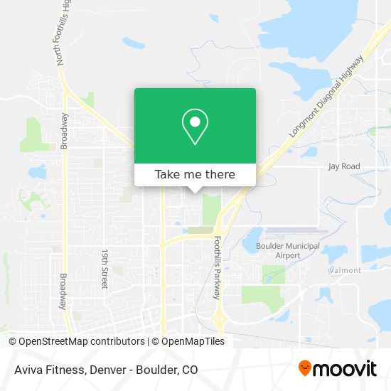 Aviva Fitness map