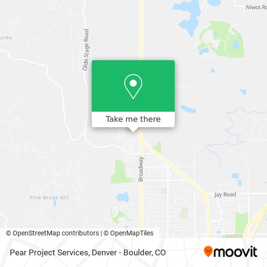 Pear Project Services map