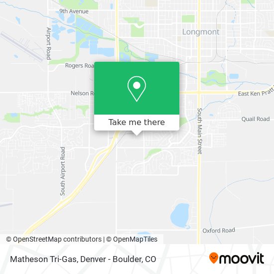 Matheson Tri-Gas map