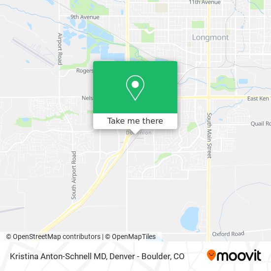 Kristina Anton-Schnell MD map