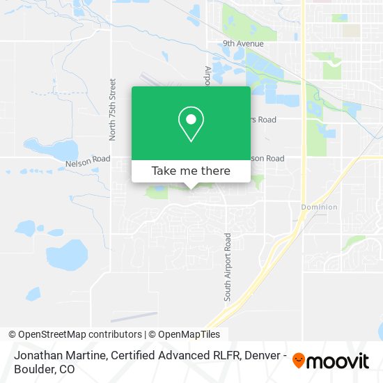Mapa de Jonathan Martine, Certified Advanced RLFR