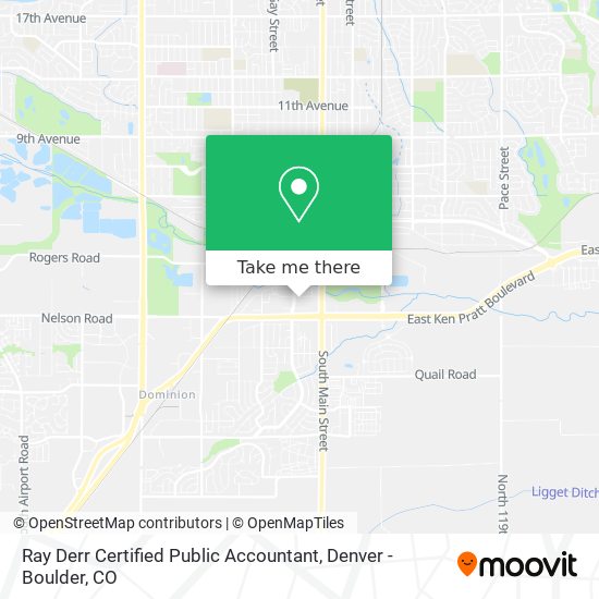 Ray Derr Certified Public Accountant map
