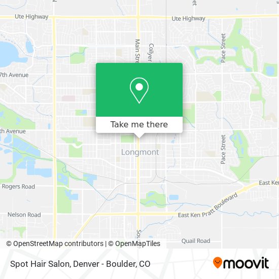 Spot Hair Salon map