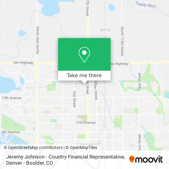 Jeremy Johnson - Country Financial Representative map