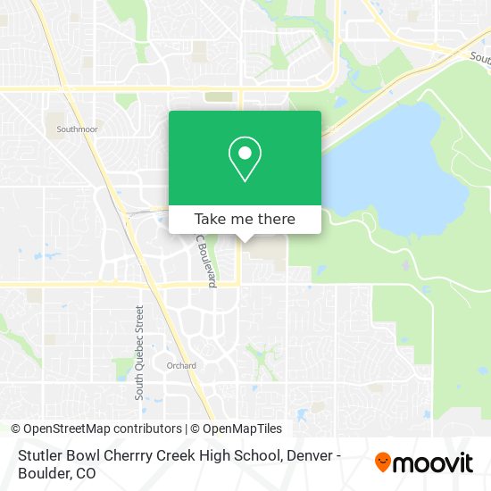 Stutler Bowl Cherrry Creek High School map