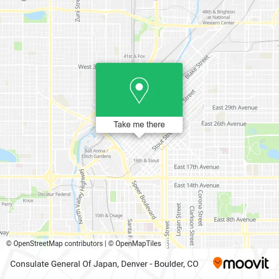 Consulate General Of Japan map