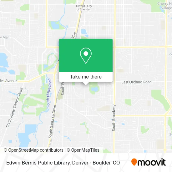Edwin Bemis Public Library map