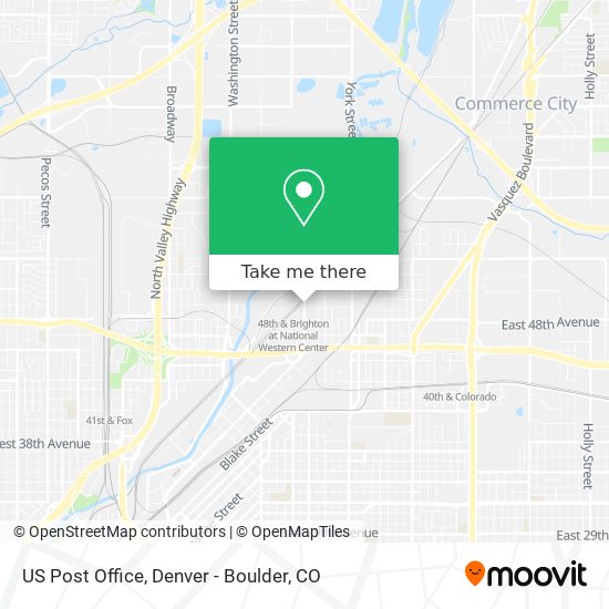 Mapa de US Post Office