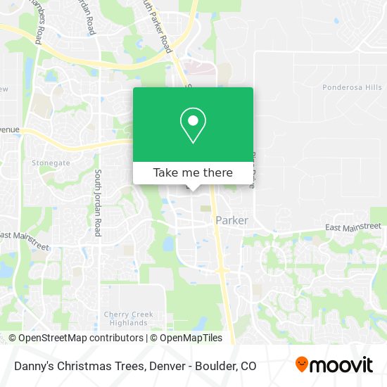 Mapa de Danny's Christmas Trees