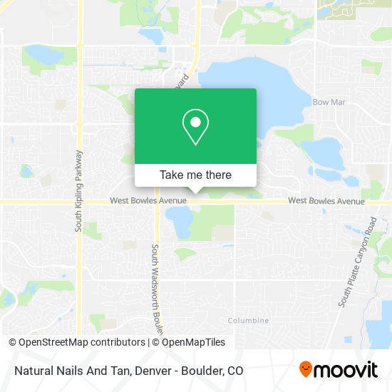 Natural Nails And Tan map