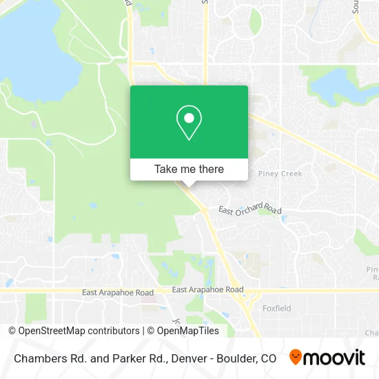 Mapa de Chambers Rd. and Parker Rd.