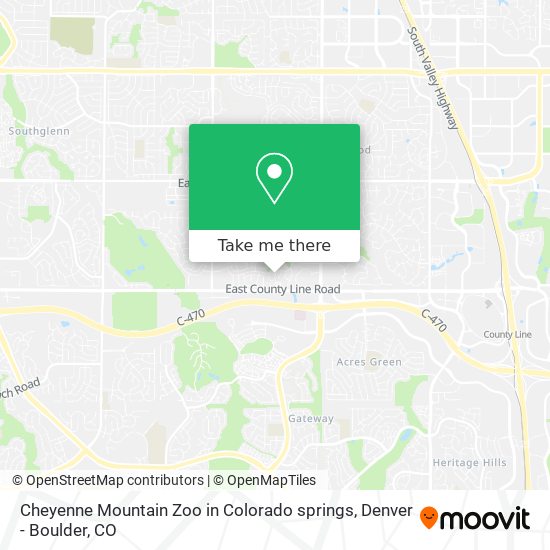 Directions To The Cheyenne Mountain Zoo How To Get To Cheyenne Mountain Zoo In Colorado Springs In Centennial By  Bus Or Light Rail?