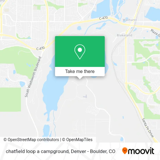 chatfield loop a campground map