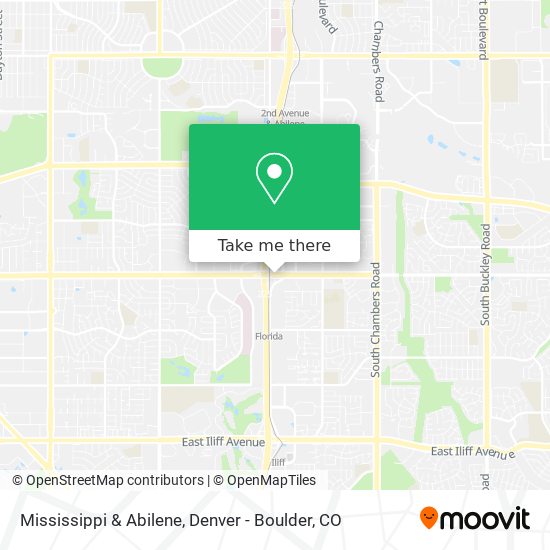 Mapa de Mississippi & Abilene