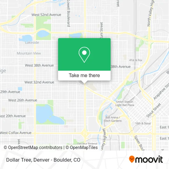 Mapa de Dollar Tree