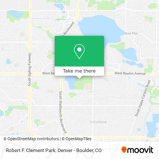 Robert F. Clement Park map