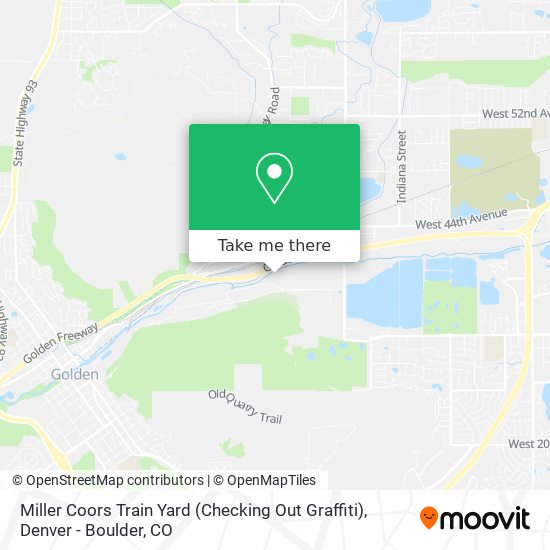 Miller Coors Train Yard (Checking Out Graffiti) map