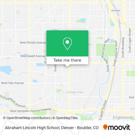 Mapa de Abraham Lincoln High School