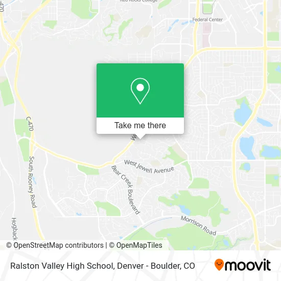 Ralston Valley High School map